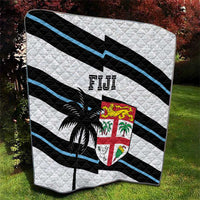 Fiji 2024 Rugby Quilt Fijian Tapa Pattern - Wonder Print Shop