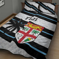 Fiji 2024 Rugby Quilt Bed Set Fijian Tapa Pattern - Wonder Print Shop