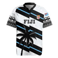 Custom Fiji 2024 Rugby Rugby Jersey Fijian Tapa Pattern - Wonder Print Shop
