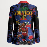 Personalized Haiti Soccer Pride Blazer Ayiti Nan Mondyal 2026