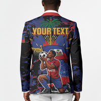 Personalized Haiti Soccer Pride Blazer Ayiti Nan Mondyal 2026