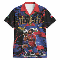 Personalized Haiti Soccer Pride Hawaiian Shirt Ayiti Nan Mondyal 2026