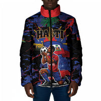 Personalized Haiti Soccer Pride Padded Jacket Ayiti Nan Mondyal 2026