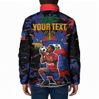 Personalized Haiti Soccer Pride Padded Jacket Ayiti Nan Mondyal 2026