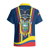 Ecuador Independence Day Hawaiian Shirt Monumento a la Independencia Quito 10th August - Wonder Print Shop
