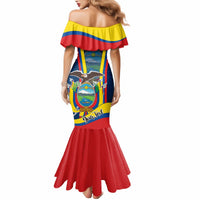 Custom Ecuador Independence Day Mermaid Dress Monumento a la Independencia Quito 10th August - Wonder Print Shop