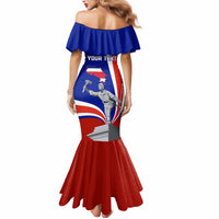 Personalised Costa Rica Independence Day Mermaid Dress Juan Santamaria National Hero - Wonder Print Shop