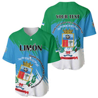 Personalized Costa Rica Limón Province Baseball Jersey Donde Quiera Que Voy Limonense Soy - Wonder Print Shop