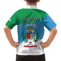 Personalized Costa Rica Limón Province Family Matching Off Shoulder Maxi Dress and Hawaiian Shirt Donde Quiera Que Voy Limonense Soy - Wonder Print Shop