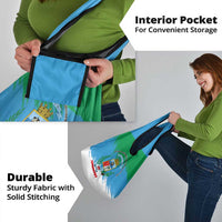 Costa Rica Limón Province Grocery Bag Donde Quiera Que Voy Limonense Soy - Wonder Print Shop