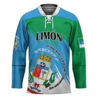 Personalized Costa Rica Limón Province Hockey Jersey Donde Quiera Que Voy Limonense Soy - Wonder Print Shop