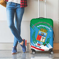 Costa Rica Limón Province Luggage Cover Donde Quiera Que Voy Limonense Soy - Wonder Print Shop