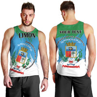 Personalized Costa Rica Limón Province Men Tank Top Donde Quiera Que Voy Limonense Soy - Wonder Print Shop