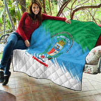 Costa Rica Limón Province Quilt Donde Quiera Que Voy Limonense Soy - Wonder Print Shop
