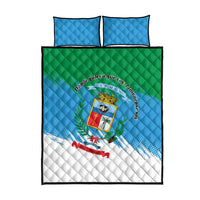 Costa Rica Limón Province Quilt Bed Set Donde Quiera Que Voy Limonense Soy - Wonder Print Shop