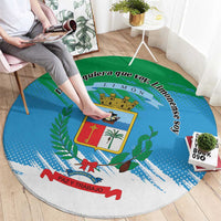 Costa Rica Limón Province Round Carpet Donde Quiera Que Voy Limonense Soy - Wonder Print Shop