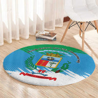 Costa Rica Limón Province Round Carpet Donde Quiera Que Voy Limonense Soy - Wonder Print Shop