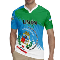 Personalized Costa Rica Limón Province Rugby Jersey Donde Quiera Que Voy Limonense Soy - Wonder Print Shop