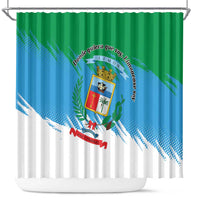 Costa Rica Limón Province Shower Curtain Donde Quiera Que Voy Limonense Soy - Wonder Print Shop