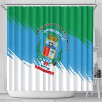 Costa Rica Limón Province Shower Curtain Donde Quiera Que Voy Limonense Soy - Wonder Print Shop