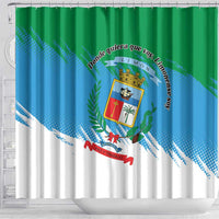 Costa Rica Limón Province Shower Curtain Donde Quiera Que Voy Limonense Soy - Wonder Print Shop