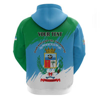 Personalized Costa Rica Limón Province Zip Hoodie Donde Quiera Que Voy Limonense Soy - Wonder Print Shop