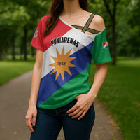Personalized Costa Rica Puntarenas Province Since 1519 Cross Shoulder Shirt - Wonder Print Shop