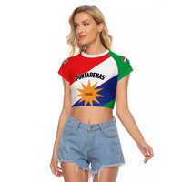 Personalized Costa Rica Puntarenas Province Since 1519 Raglan Cropped T Shirt - Wonder Print Shop