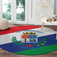 Costa Rica Puntarenas Province Since 1519 Round Carpet - Wonder Print Shop