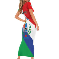 Personalized Costa Rica Puntarenas Province Since 1519 Short Sleeve Bodycon Dress - Wonder Print Shop
