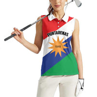 Personalized Costa Rica Puntarenas Province Since 1519 Women Sleeveless Polo Shirt - Wonder Print Shop