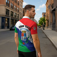 Personalized Costa Rica Puntarenas Province Since 1519 Zipper Polo Shirt - Wonder Print Shop