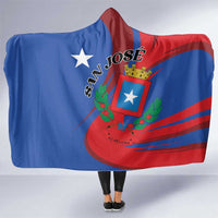 Costa Rica San José Hooded Blanket Ad Meliora - Wonder Print Shop