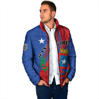 Personalized Costa Rica San José Padded Jacket Ad Meliora - Wonder Print Shop