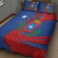 Costa Rica San José Quilt Bed Set Ad Meliora - Wonder Print Shop