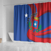 Costa Rica San José Shower Curtain Ad Meliora - Wonder Print Shop