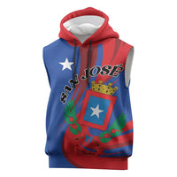 Personalized Costa Rica San José Sleeveless Hoodie Ad Meliora - Wonder Print Shop
