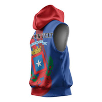 Personalized Costa Rica San José Sleeveless Hoodie Ad Meliora - Wonder Print Shop
