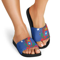 Costa Rica San José Slide Sandals Ad Meliora - Wonder Print Shop