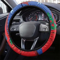 Costa Rica San José Steering Wheel Cover Ad Meliora - Wonder Print Shop