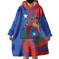Personalized Costa Rica San José Wearable Blanket Hoodie Ad Meliora - Wonder Print Shop