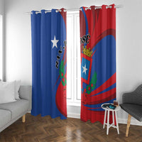 Costa Rica San José Window Curtain Ad Meliora - Wonder Print Shop