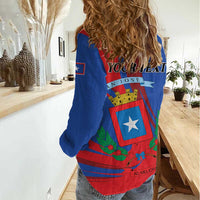 Personalized Costa Rica San José Women Casual Shirt Ad Meliora - Wonder Print Shop