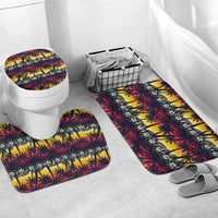 Hawaii Hibiscus Palm Tree Sunset Bathroom Set Tropical Style - Wonder Print Shop