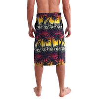 Hawaii Hibiscus Palm Tree Sunset Lavalava Tropical Style - Wonder Print Shop