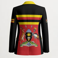 Uganda Flag Stylized Blazer Jamhuri ya Uganda