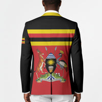 Uganda Flag Stylized Blazer Jamhuri ya Uganda