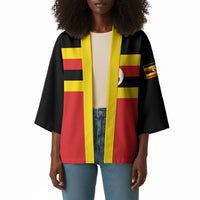 Uganda Flag Stylized Kimono Jamhuri ya Uganda