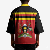 Uganda Flag Stylized Kimono Jamhuri ya Uganda