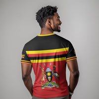 Uganda Flag Stylized T shirt Jamhuri ya Uganda